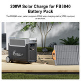 FOSSiBOT FB3840 -laajennusakku, 3840 Wh LiFePO4-akkupaketti F3600 Prolle