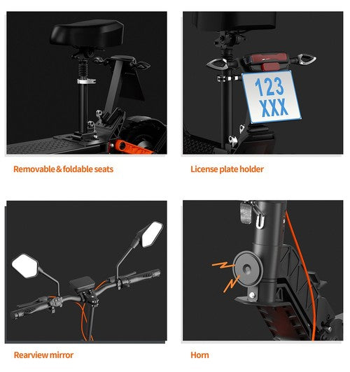 Joyor S8E sähköskootteri 800W