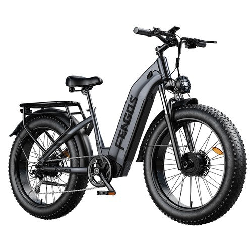 FENGQS H2 Pro -sähköpyörä, 2*1000 W moottori, 52 V 20 Ah