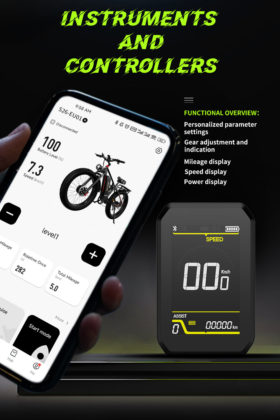 DUOTTS S26 PRO 750W*2 sähköpyörä 20Ah