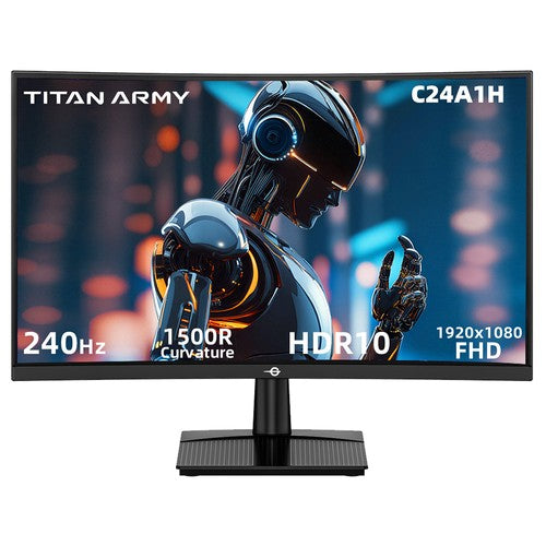 TITAN ARMY C24A1H -pelinäyttö 23,6 tuumaa 240 Hz