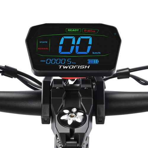 TWOFISH TW4 PRO sähköskootteri, 1000W*2 moottori, 60V 23Ah