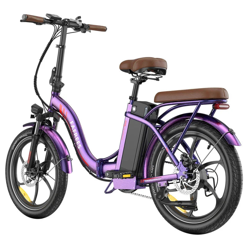 Fafrees F20+ Pro Electric Bike purple - elekset.com