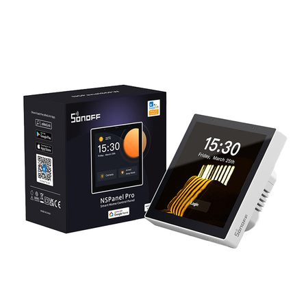 Älykäs ohjauspaneeli Matter WiFi/Bluetooth/ZigBee Sonoff NSPanel Pro