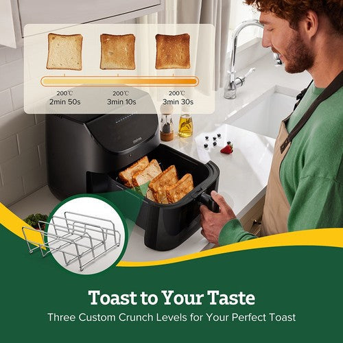 CHEFREE AF500 1700 W 6,5 L ilmakeitin, älykkäällä lämpömittarilla