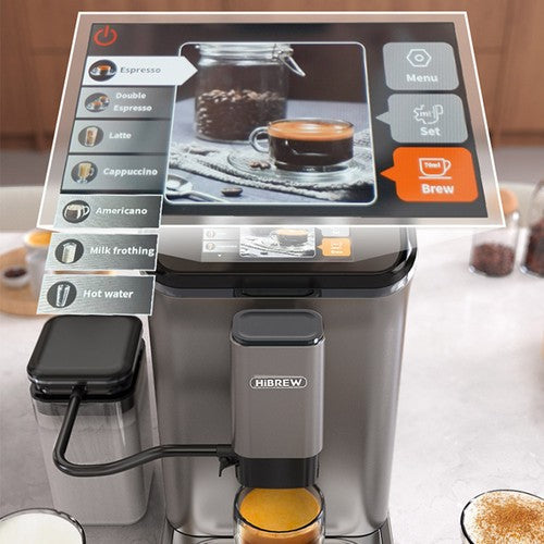 HiBREW H16 automaattinen espressokone jauhimella, 20 Bar