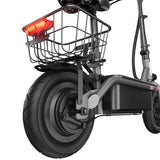 iScooter F2 sähköpotkulauta 500W istuimella ja takakorilla