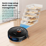 Liectroux T9 LDS -robottipölynimuri ja -moppi 6500 Pa
