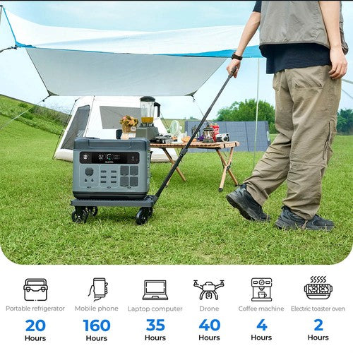 OUKITEL P2001 Plus kannettava virtalähde 2400W AC