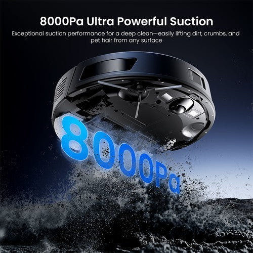 Proscenic Q8 Max+ robotti-imuri ja moppi 8000Pa