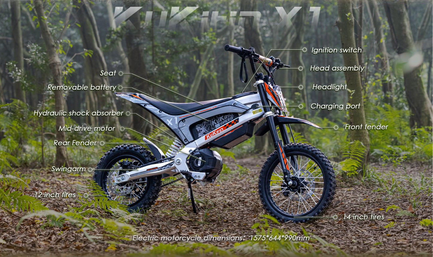 KuKirin X1 -sähkömoottoripyörä