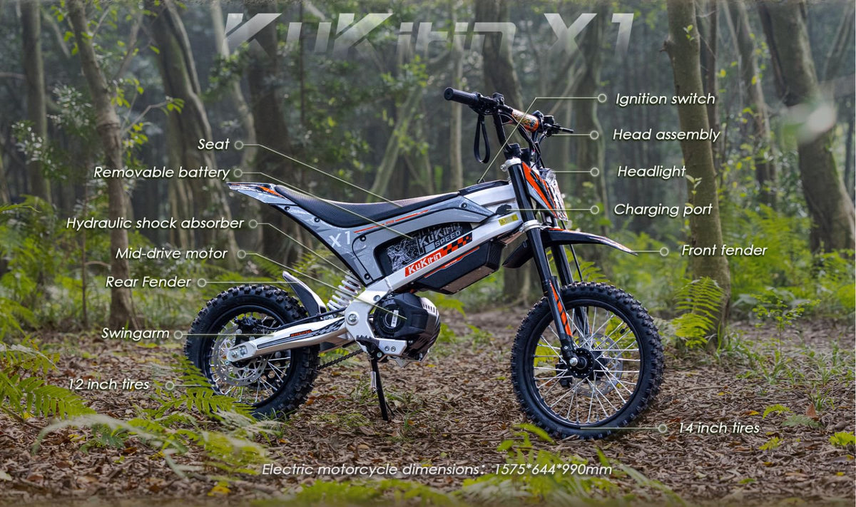 KuKirin X1 -sähkömoottoripyörä