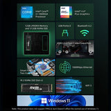 BMAX B6 Plus Mini PC, Intel Core i3-1000NG4 jopa 3,2 GHz