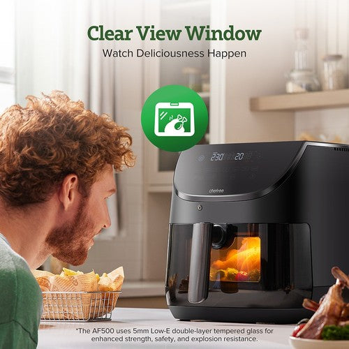 CHEFREE AF500 1700 W 6,5 L ilmakeitin, älykkäällä lämpömittarilla