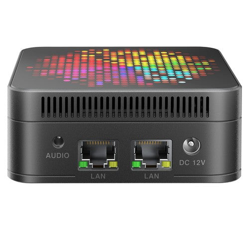 RUPA HSI-100MINI Mini PC, Intel N100 4 ydintä, enintään 3,4 GHz, 12 Gt RAM, 512 Gt SSD