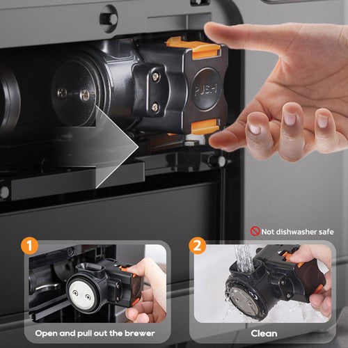 HiBREW H16 automaattinen espressokone jauhimella, 20 Bar