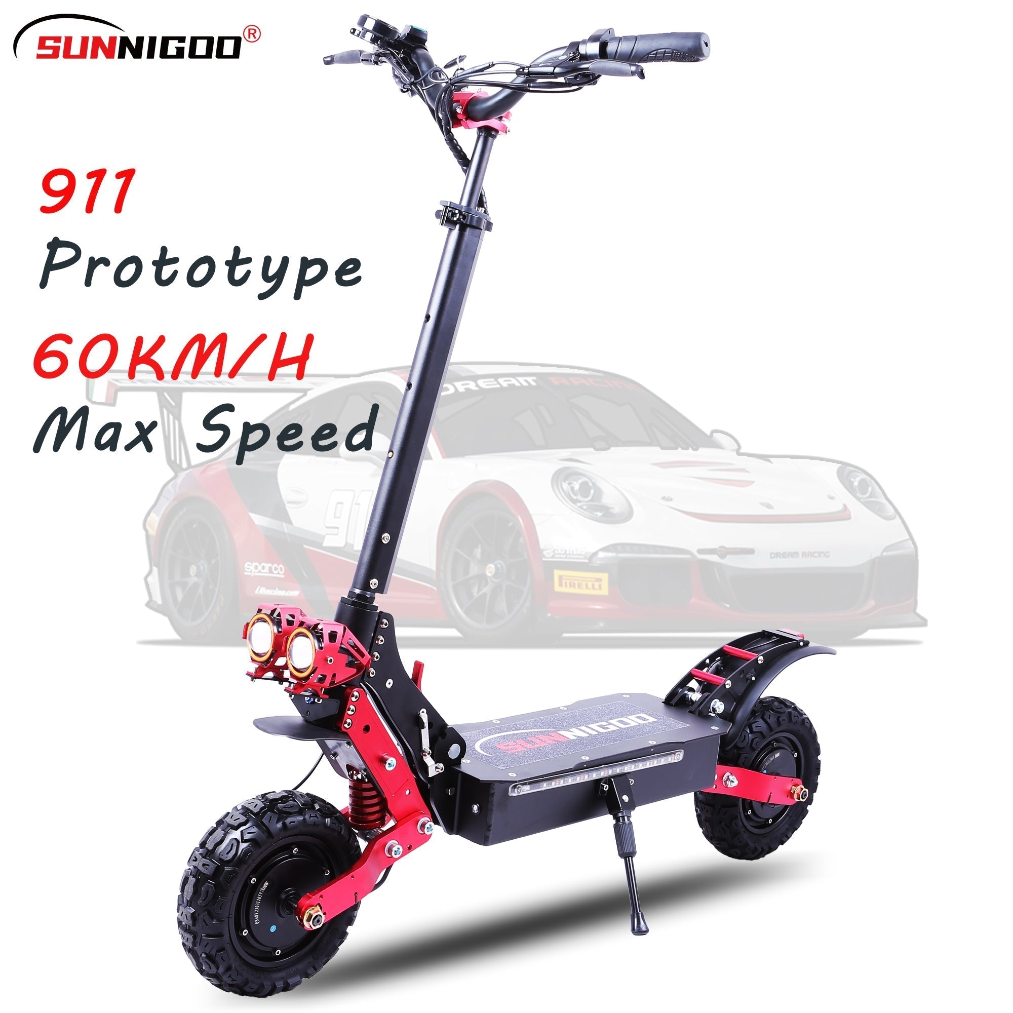 Sähköpotkulauta ES-X7 1800W * 2 kaksoismoottori