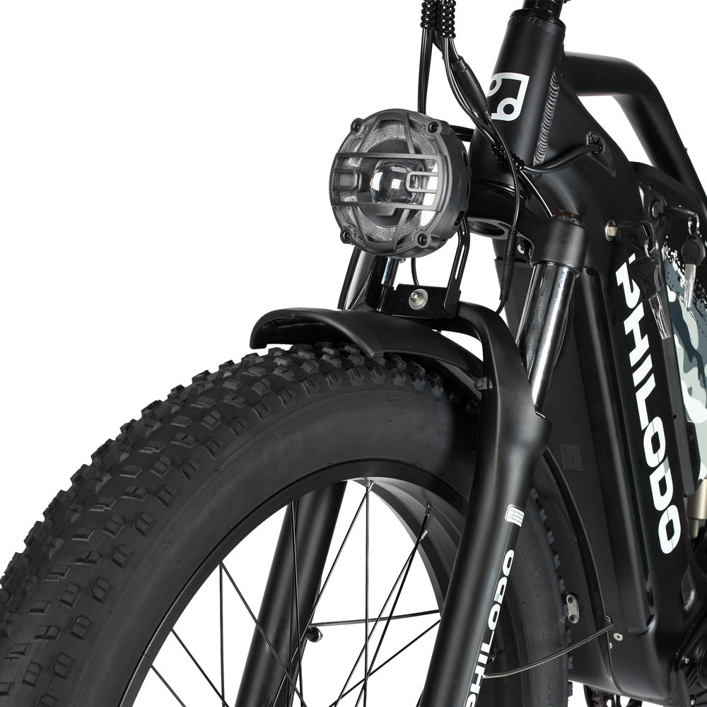 PHILODO Jumbo Dual Motor Dual Battery Full Suspension -sähköpyörä