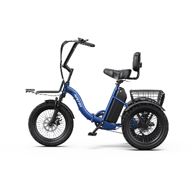 APEFOX RH30 kokoontaitettava sähkötricycle-pyörä takakorilla