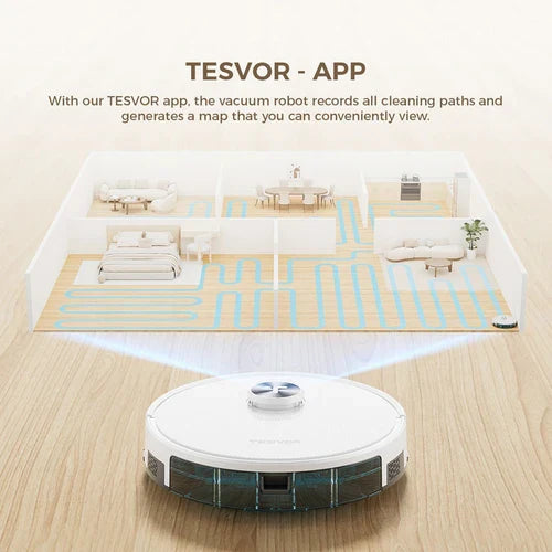 Tesvor S7 Pro AES robotti-imuri 6000Pa