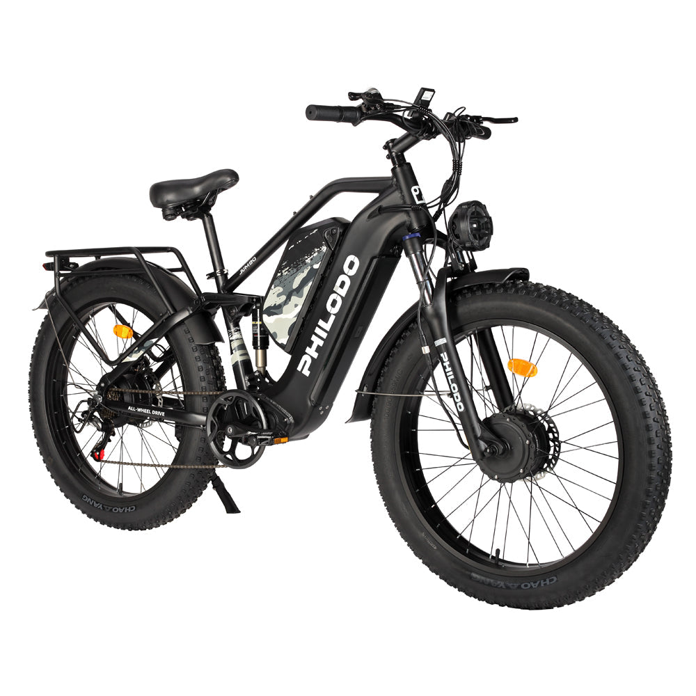 PHILODO Jumbo Dual Motor Dual Battery Full Suspension -sähköpyörä