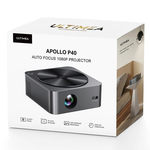 Ultimea Apollo P40 Native 1080P LCD-projektori 700lm