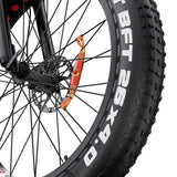 DRVETION CTR26 1000W sähköpyörä, 26"×4.0" läskipyörä, 48V 15Ah Samsung