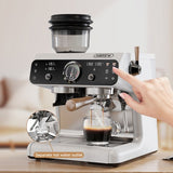 HiBREW H7B -espressokone, kaksoislämmitysjärjestelmä, 58 mm:n suodatinpussi