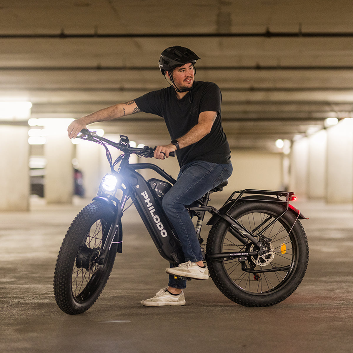 PHILODO Jumbo Dual Motor Dual Battery Full Suspension -sähköpyörä