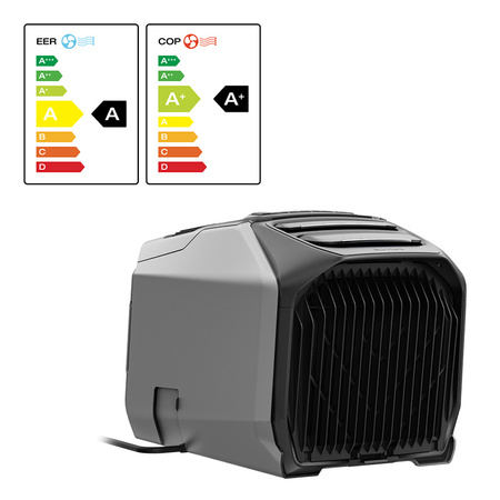 EcoFlow Delta 3 -virtalähde + Wave 3 -ilmastointilaite