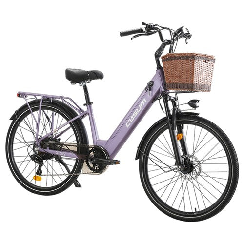 Cysum X-city -sähköpyörä, 250 W:n moottori, 48 V 10,4 Ah