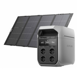 EcoFlow Delta 3 Plus -virta-asema + 400 W aurinkopaneeli