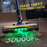 Vactidy V12 johdoton pölynimuri 50000Pa imuteho 450W