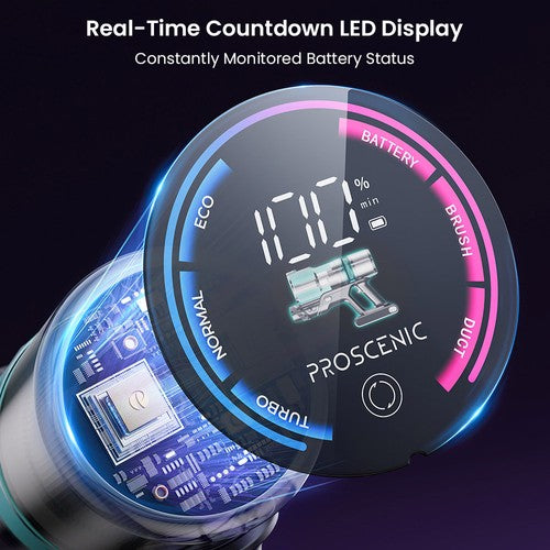 Proscenic P16 johdoton pölynimuri 550W/50KPa