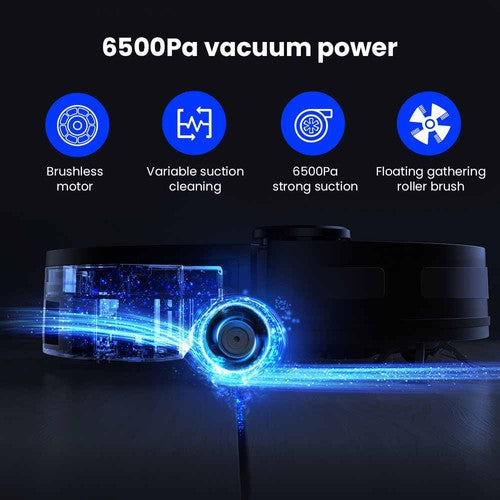 Liectroux T9 LDS -robottipölynimuri ja -moppi 6500 Pa