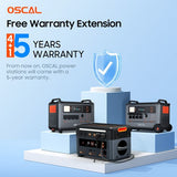 Blackview Oscal PowerMax 2400 Pro kannettava virtalähde, 2016Wh 2400W