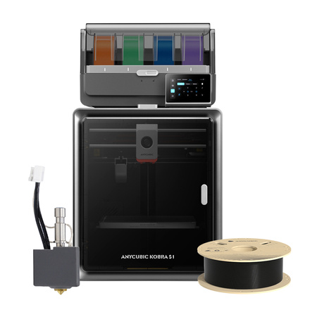 Drukarka 3D-tulostin Anycubic Kobra S1 Combo + Hotend + Filament ilmaiseksi