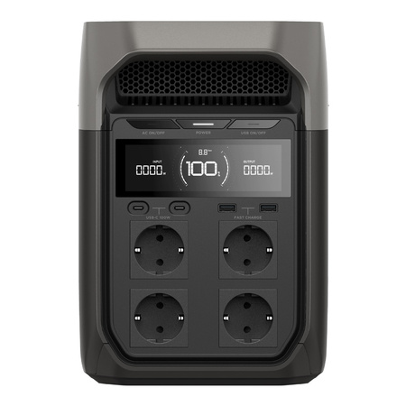 EcoFlow Delta 3 -virtalähde + Wave 3 -ilmastointilaite