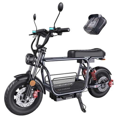 iScooter DX5 sähköpotkulauta, 1500 W moottori, 48 V 15,6 Ah
