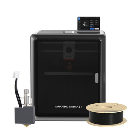 Drukarka 3D-tulostin Anycubic Kobra S1 Combo + Hotend + Filament ilmaiseksi