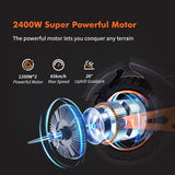 GELEIPU Z1 Pro -sähköpotkulauta 1200W*2, 52V 20Ah