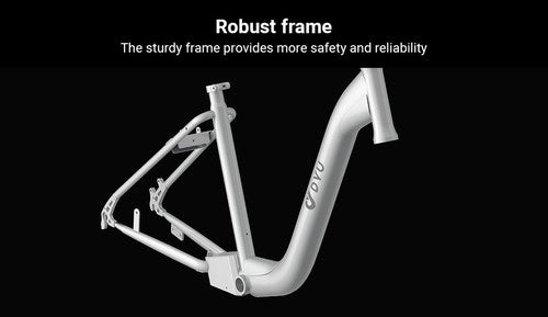 DYU C6 Pro sähköpyörä, 250 W moottori, 36 V 15.6 Ah