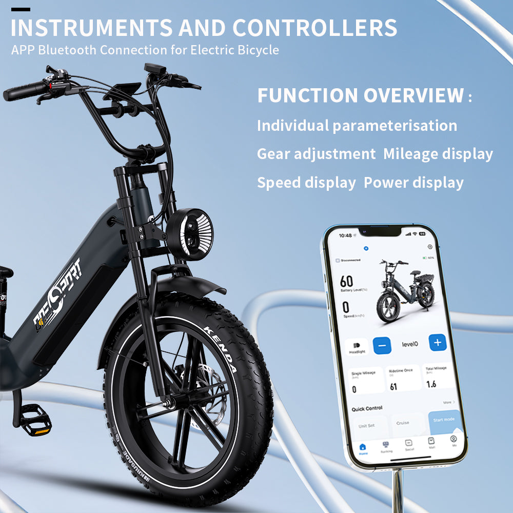 Oneport OT08 Pro täysjousitettu sähköpyörä