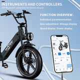 Oneport OT08 Pro täysjousitettu sähköpyörä