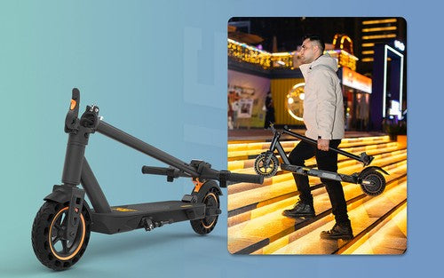 KuKirin S1 Max taittuva sähköpotkulauta, 350 W moottori, 36 V 10,4 Ah
