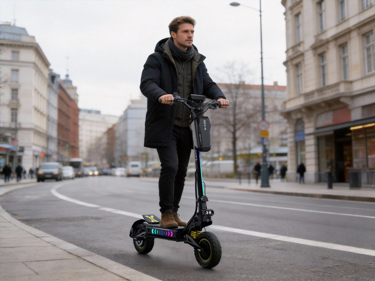 OOTD T10 Pro sähköpotkulauta 900W * 2x