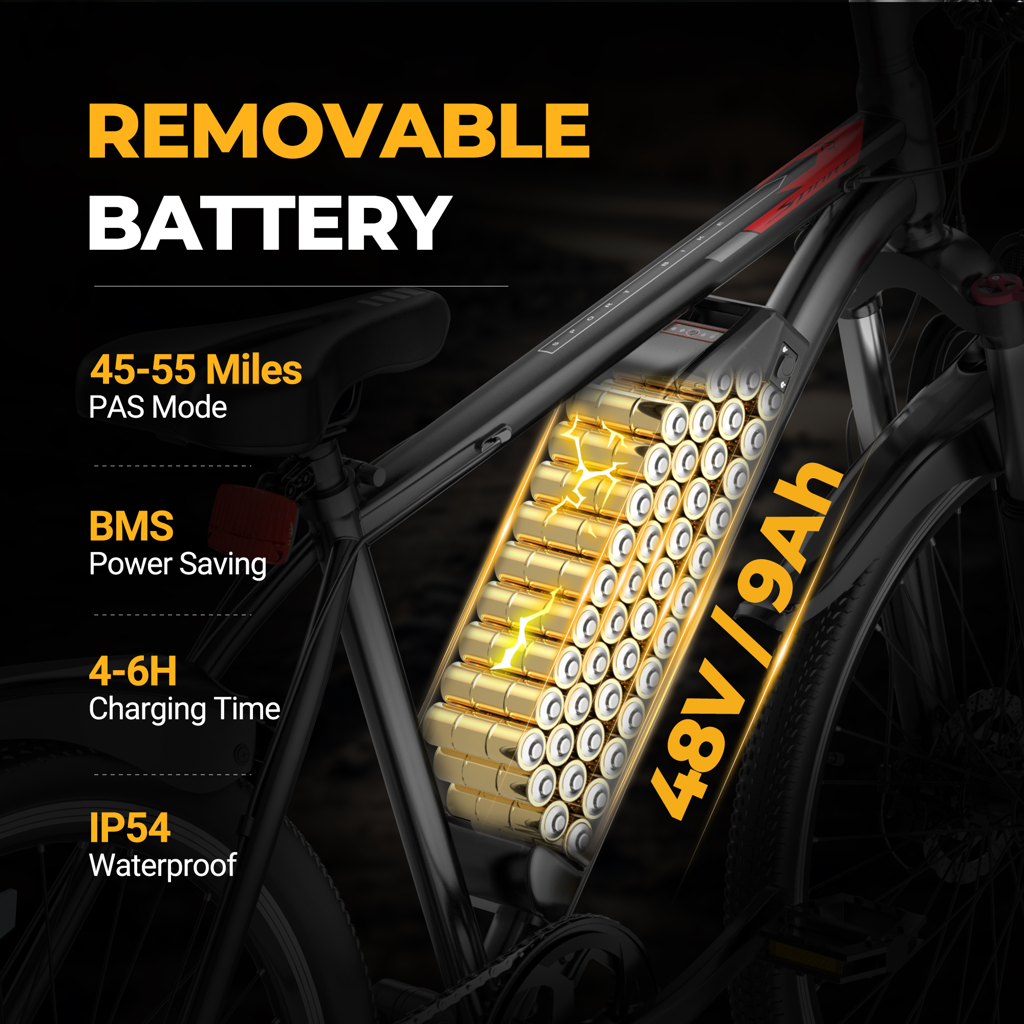 AOVOPRO BK900 sähköpyörä 