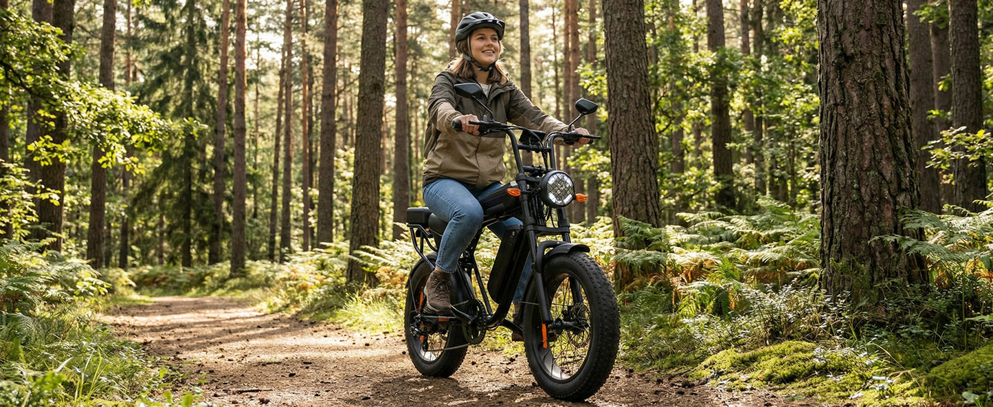 AtlasTrek X5 sähköpyörä 48 V 15 Ah 250 W