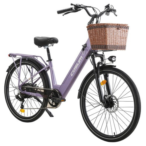 Cysum X-city -sähköpyörä, 250 W:n moottori, 48 V 10,4 Ah