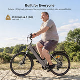 Touroll J2 ST -sähköpyörä, 250 W:n moottori, 36 V 15,6 Ah